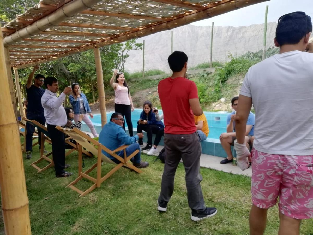Hotel Quilla Wasi Lunahuaná エクステリア 写真
